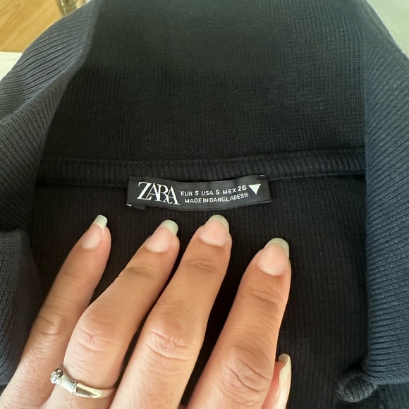 ZARA Collared Mini Dress - Picture 3 of 3